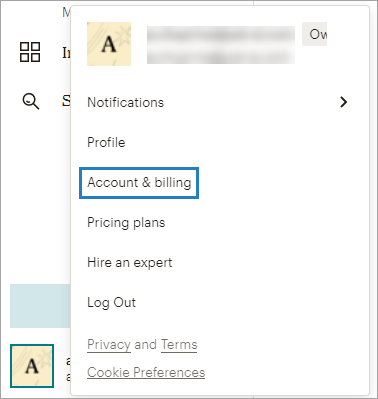 Account &amp; billing